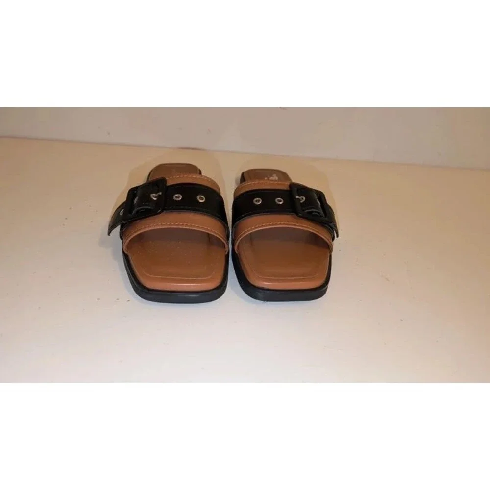 Anthropology women's size 6 slides sandals